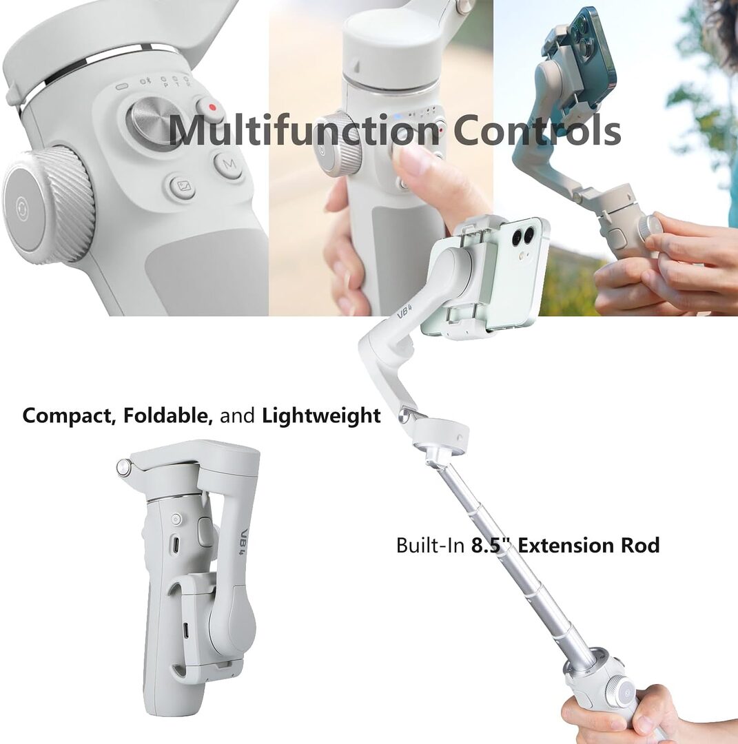 Feiyu Vb 4 3 Axis Handheld Gimbal For Smartphone A