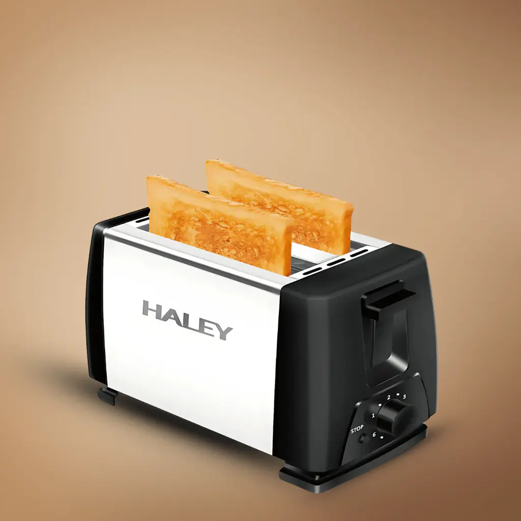 Haley Hy9603 2 Slice Toaster – 800W D Haley Hy9603 2 Slice Toaster – 800W D