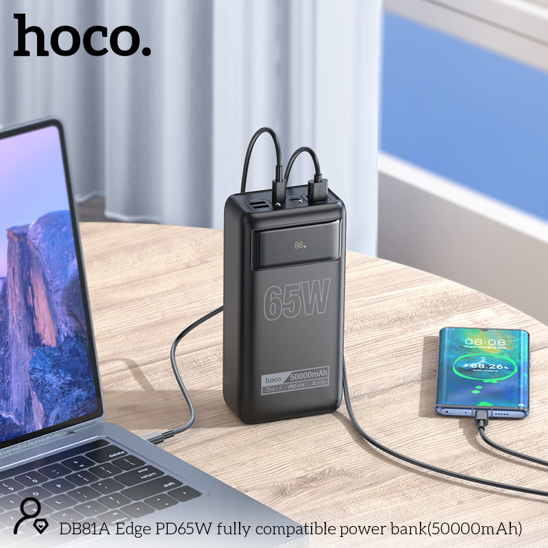 Hoco Db81A 65W Pd 50000Mah Power Bank D