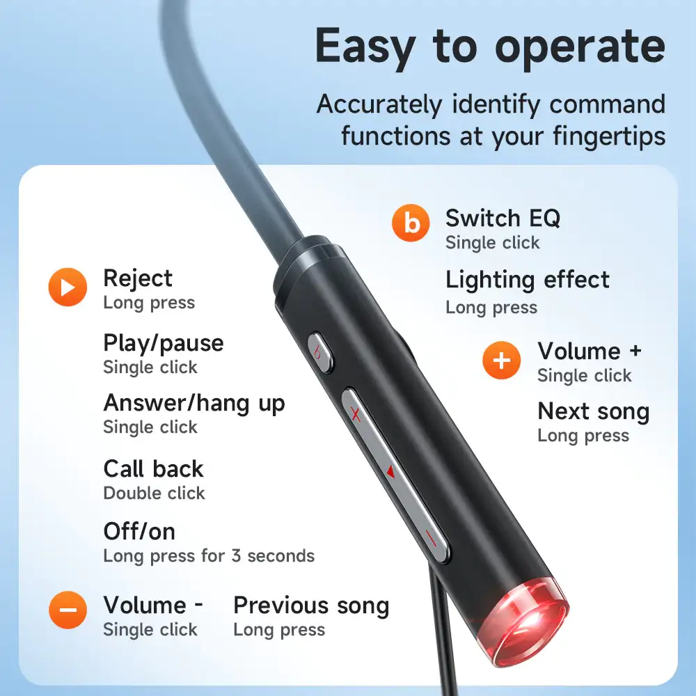 Hoco Es72 Sport Bluetooth Neckband D Hoco Es72 Sport Bluetooth Neckband D