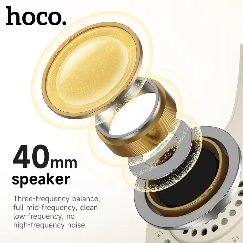 Hoco W46 Folding Bluetooth Headphone A
