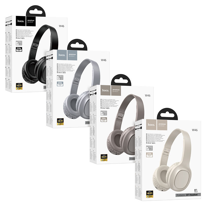 Hoco W46 Folding Bluetooth Headphone C