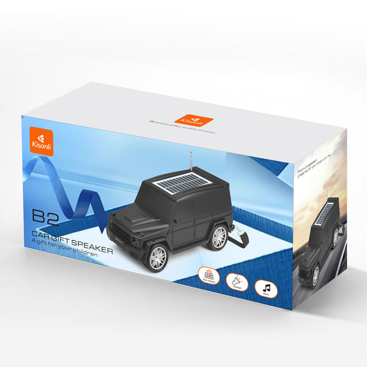 Kisonli B2 Bluetooth Speaker With Solar Charging A
