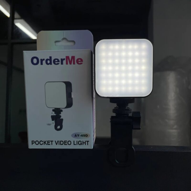 Orderme Ay 49D Pocket Video Light For Laptop &Amp; Mobile B Orderme Ay 49D Pocket Video Light For Laptop &Amp; Mobile B