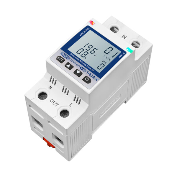Tomzn Tova 63T Wifi Circuit Breaker 63A Energy Meter Tuya App Support White Display C Tomzn Tova 63T Wifi Circuit Breaker 63A Energy Meter Tuya App Support White Display C