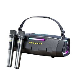 Awei Kt28 Karaoke Wireless Speaker With Dual Microphone