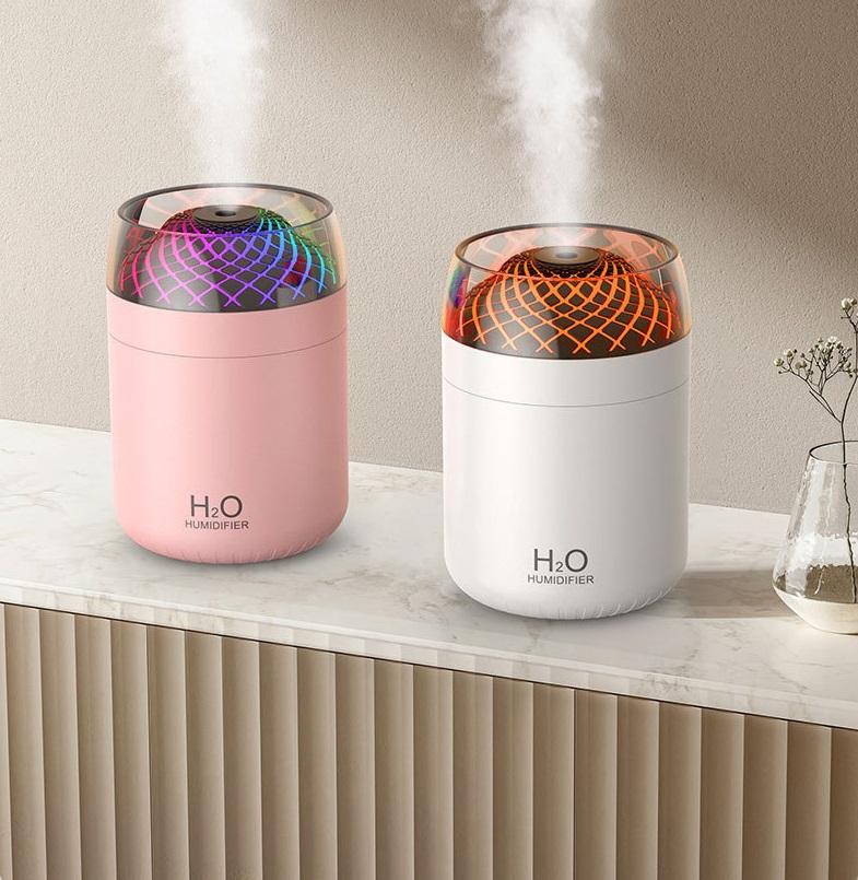 D16 Air Humidifier With Night Light 180Ml A D16 Air Humidifier With Night Light 180Ml A
