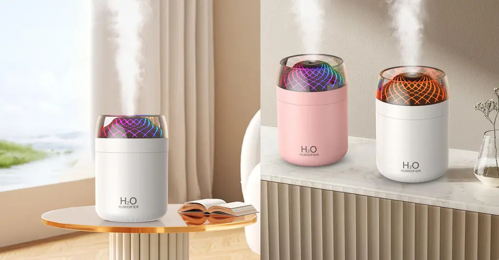 D16 Air Humidifier With Night Light 180Ml C D16 Air Humidifier With Night Light 180Ml C