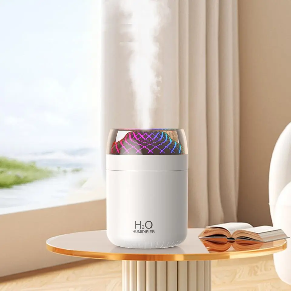 D16 Air Humidifier With Night Light 180Ml D16 Air Humidifier With Night Light 180Ml