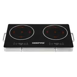Geepas GIC6131S Double Infrared Cooker – 3600W