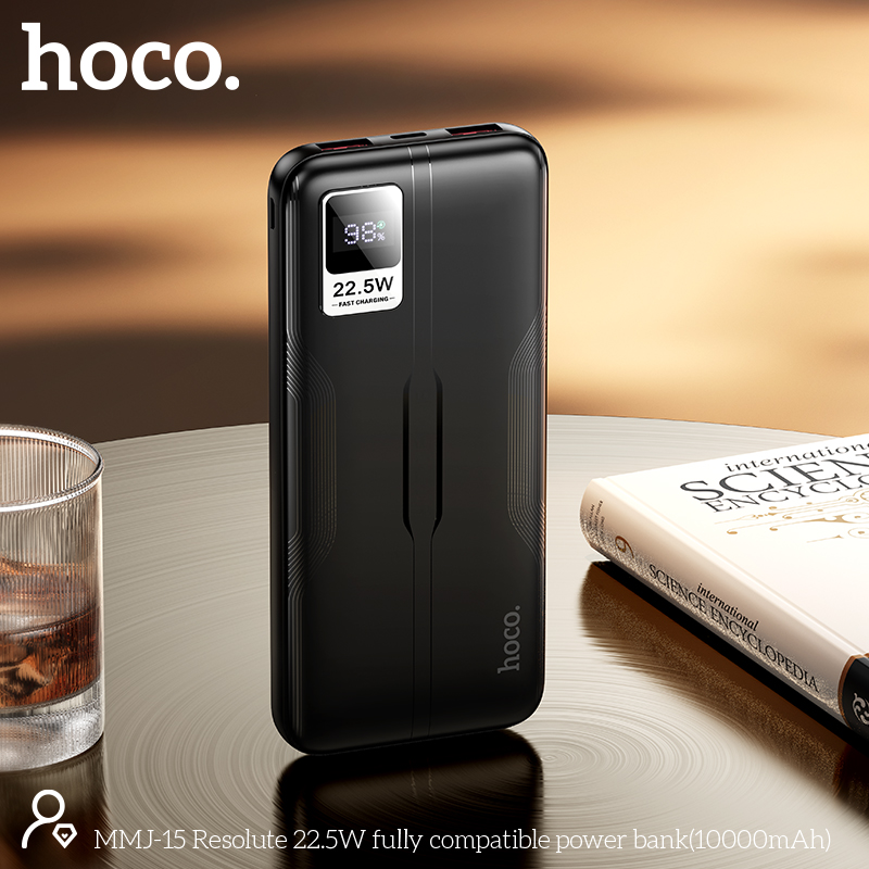 Hoco Mmj15 Resolute 22 5W 10000Mah Fast Charging Power Bank A