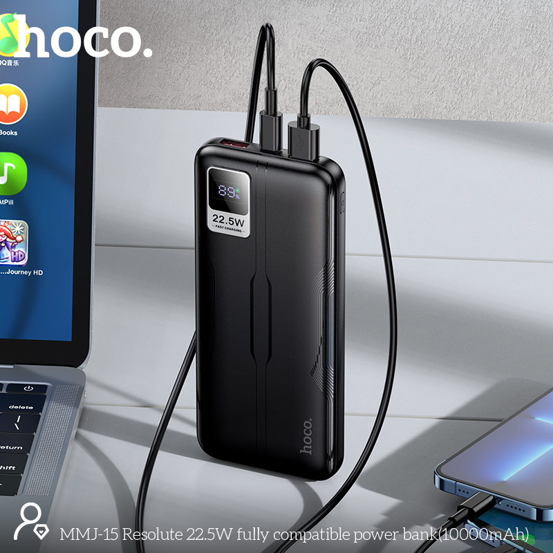 Hoco Mmj15 Resolute 22 5W 10000Mah Fast Charging Power Bank B