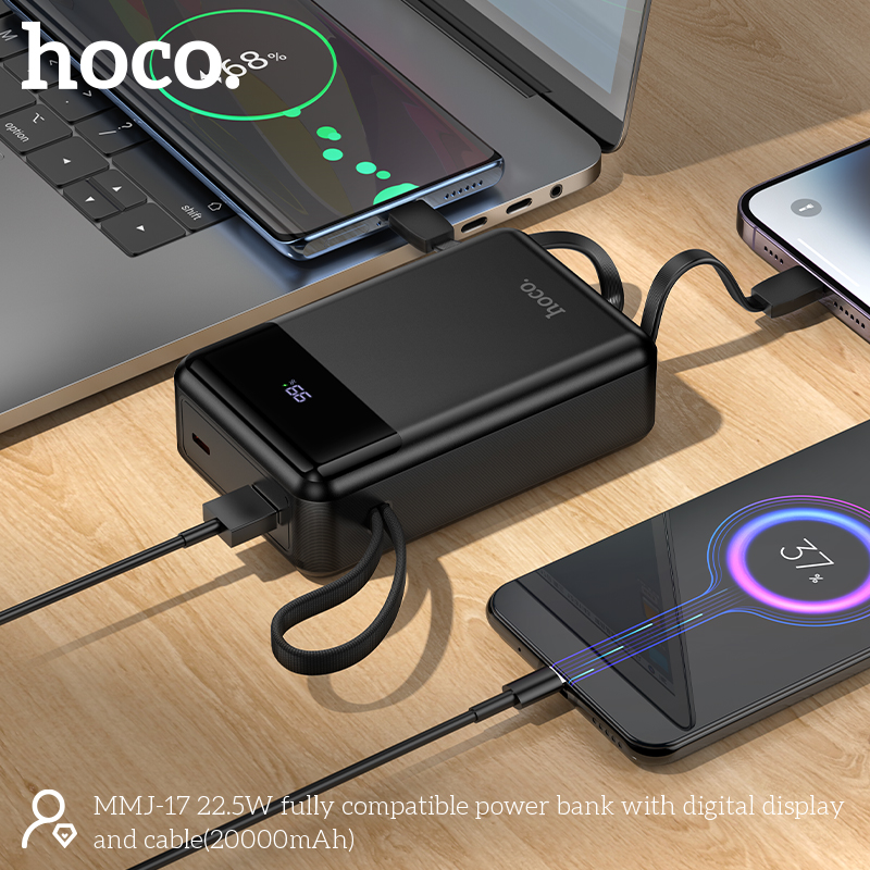 Hoco Mmj17 22 5W Fully Compatible 20000Mah Power Bank A