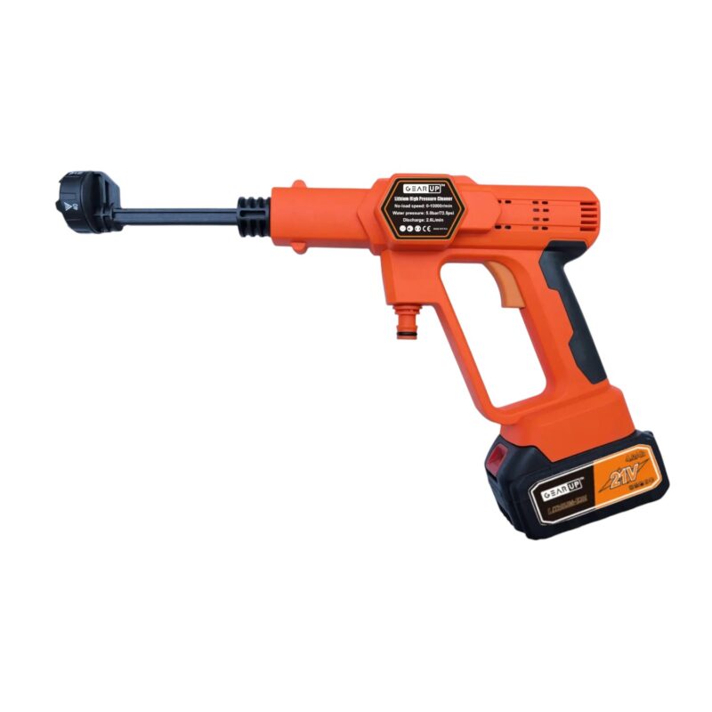 Multi Nozzle Premium Car Wash Spray Gun Machine With Rechargeable 1 Battery