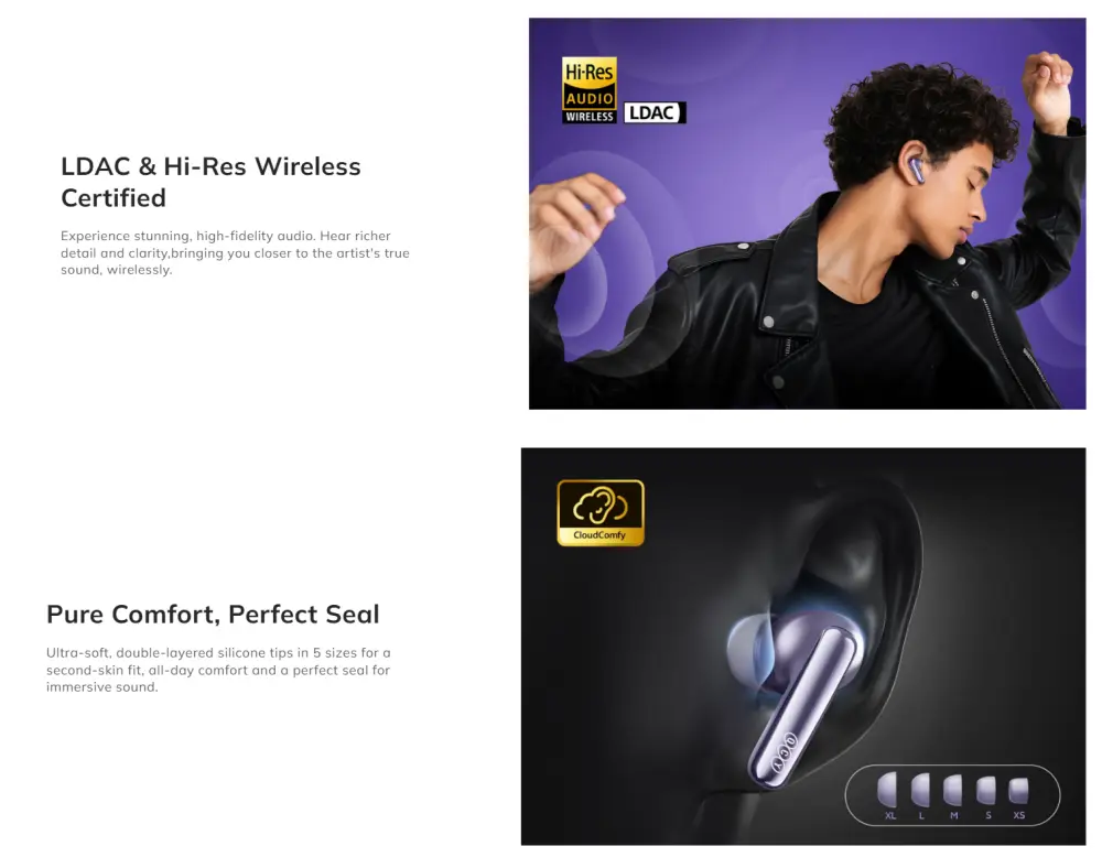 Qcy Melobuds N70 Tws Earbuds C Qcy Melobuds N70 Tws Earbuds C