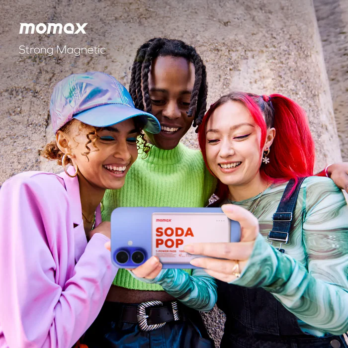 Momax 1 Power Pass Soda Pop Magnetic Wireless Power Bank B