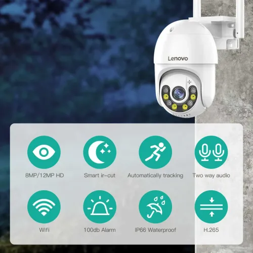 Lenovo X5T 3Mp Pan &Amp; Tilt Wifi Camera A Lenovo X5T 3Mp Pan &Amp; Tilt Wifi Camera A