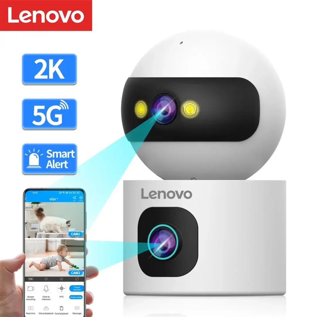 Lenovo Xw1 U 3Mp Dual Lens Pan &Amp; Tilt Wifi Camera F Lenovo Xw1 U 3Mp Dual Lens Pan &Amp; Tilt Wifi Camera F