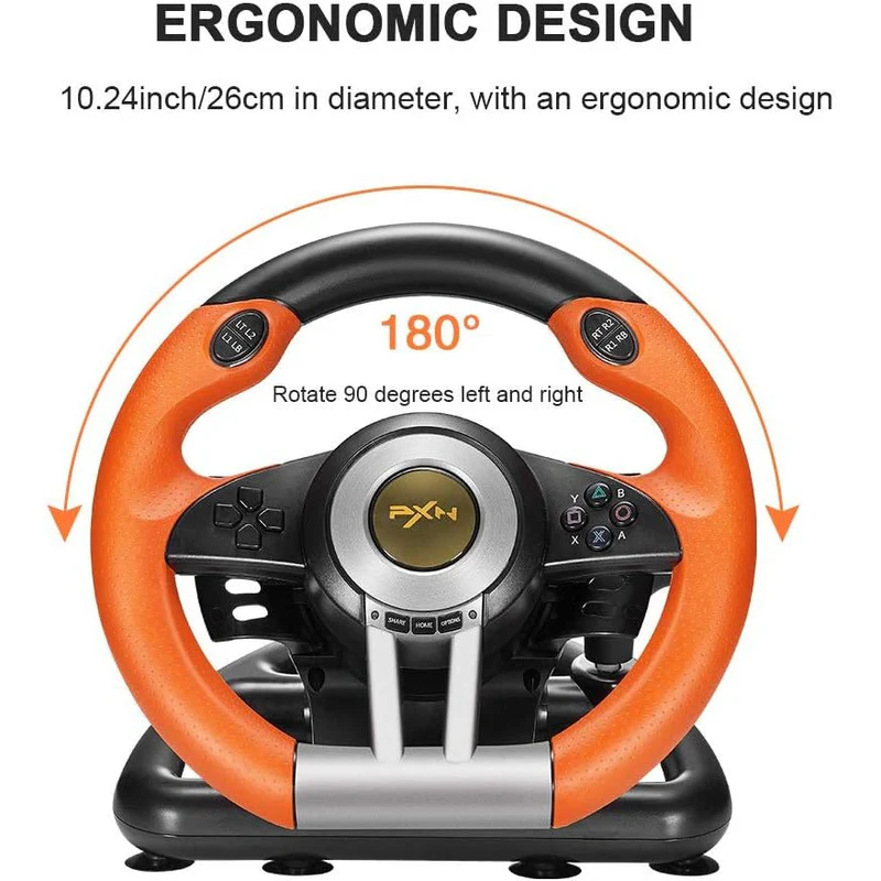 Pxn V3 Pro Gaming Racing Wheel With Pedal C Pxn V3 Pro Gaming Racing Wheel With Pedal C