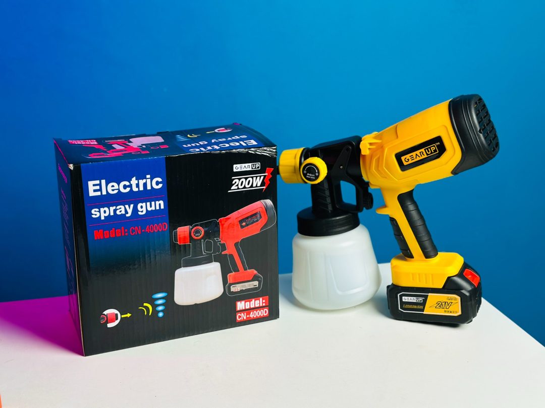 Gearup Rechargeable Cordless Paint Spray Machine A Gearup Rechargeable Cordless Paint Spray Machine A